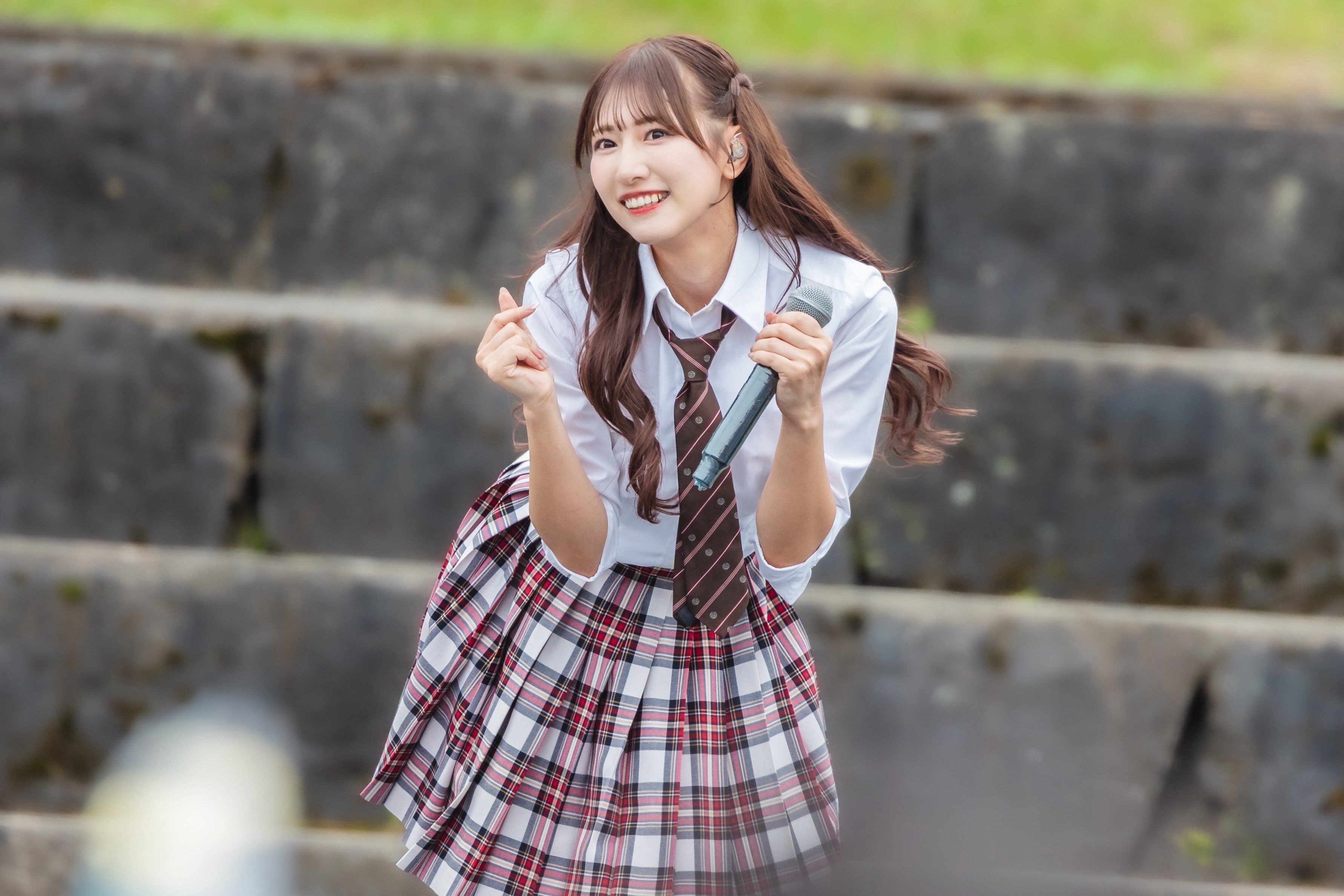蟹沢萌子 イコノイジョイ2024衣装② 制服 ヨリチュウ直筆 イコノイジョイ 2024 オープニング衣装 ≠ME蟹沢萌子 直筆 生