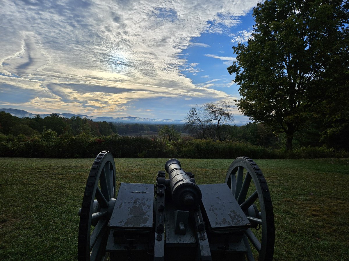 Good Morning from Saratoga Battlefield!