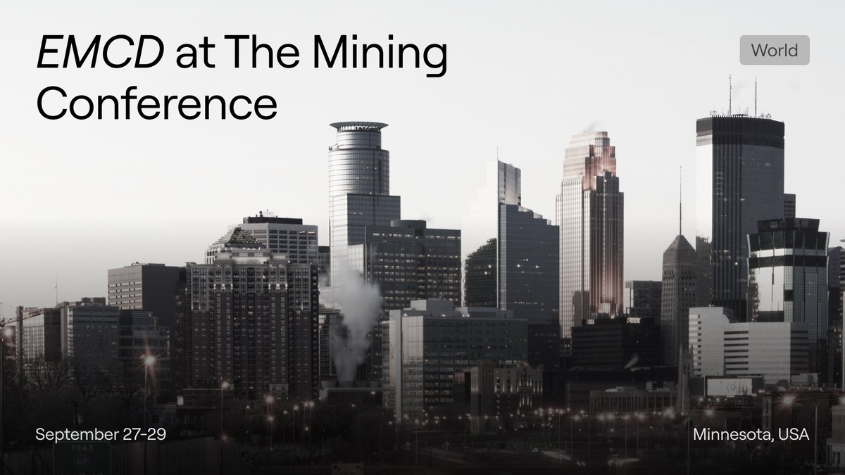 coinhold_wallet's tweet photo. ⚡️We've arrived!
#TheMiningConference is one of the biggest mining events.
We're already seeking new partners and paving the way to new markets.
By the way, did you know that Minnesota is not only the birthplace of the famous basketball team "Lakers", but also of Bob Dylan?
#World #Minnesota #EMCD #Mining