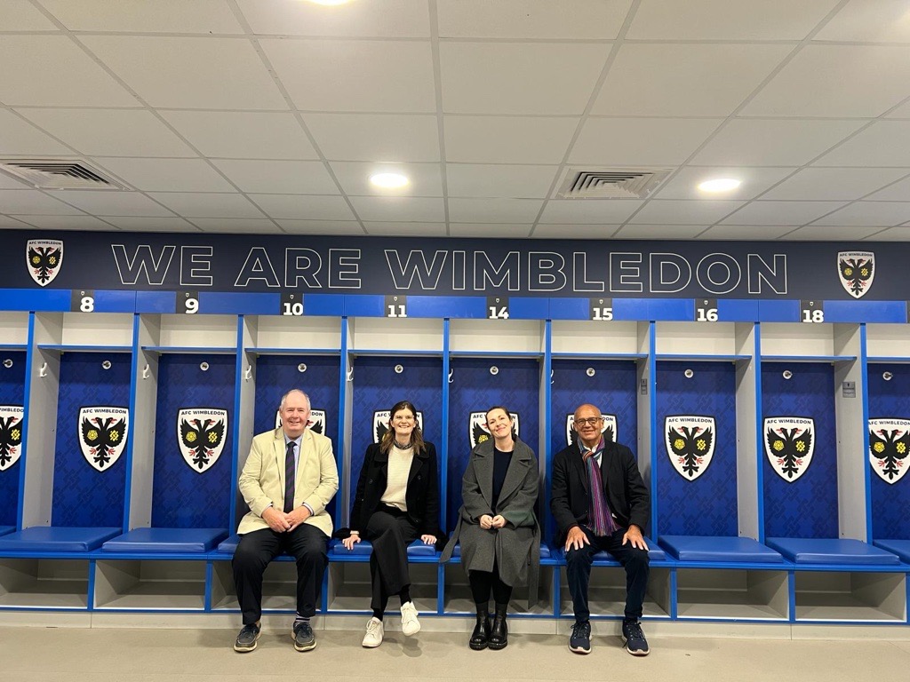 WimbledonFdn's tweet photo. Sending our support to our friends at @AFCW_Foundation this week through a donation of £5,000.

We're proud to be a supporter of their Women &amp; Girls Inclusion Project which is having incredible results getting girls playing football ⚽️💪 https://t.co/0EWhIT5beC