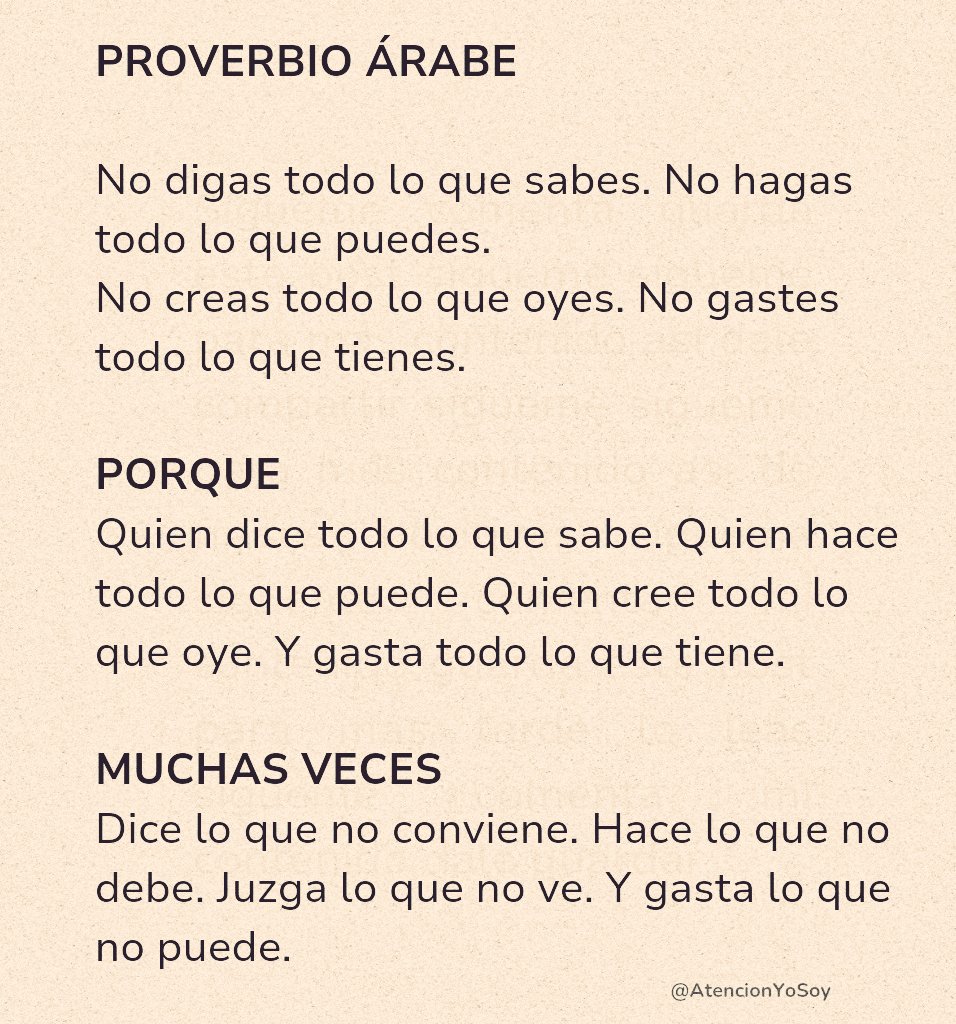 Dr_Blazquez's tweet photo. Proverbio árabe vía @AtencionYoSoy https://t.co/bzHW3CFa9b