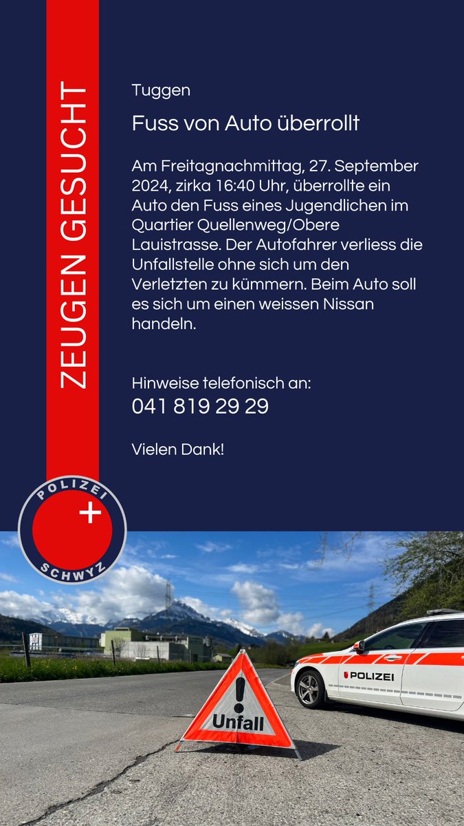 Kantonspolizei SZ (@kaposchwyz) on Twitter photo 