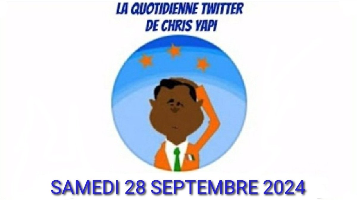 CHRIS YAPI à fait f0rt. Voici la vidéo 👉 youtu.be/wXDr56E9Z3o?si…  aime ça et partage stp