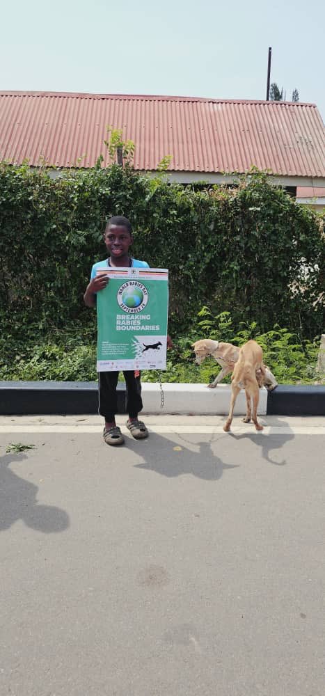 BessongWOjong's tweet photo. Well done energetic crusaders for the battle on domestic rabies eradication. Excellent awareness campaign this day at @Kasese Uganda. Congrats @USAID, @FAO and Quadripartite partnership, @MAAIF_Uganda, #NOHP Uganda. https://t.co/LK3u1RZDd0