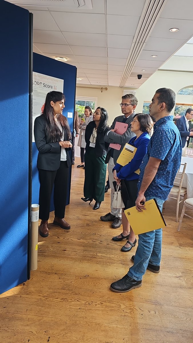 Impressed by the incredible talent on display during the poster session at the #BAIOA Conference! Such a diverse range of innovative ideas and research. Judging was tough with so many standout contributions. Well done to all involved! 👏 #Anaesthesia #MedicalResearch #Innovation