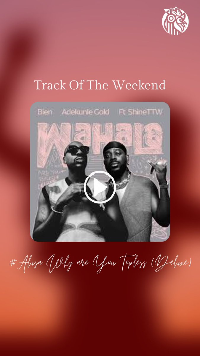 solgeneration_'s tweet photo. Sol Generation Presents: Track of The Weekend!
Wahala featuring @bienaimesol & @adekunleGOLD.
Get ready for all the vibes because plenty wahala is going down tonight at Bien's live performance at Walker Town ! ๐ฅ
See you there!
#solgenerationdope #TrackofTheWeekend
#Wahala https://t.co/KU9t81Zo3i