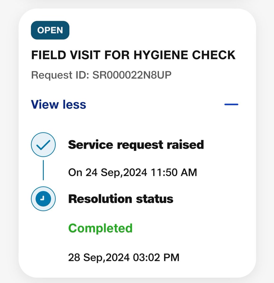 JainAkshay13's tweet photo. @JioCare After my tweet , you guys opened request..that good...
But thats how your engineers involved in bad practices....they mark as status as resolve ...I got happy code msg too....but no once visited my home for hygiene checkup. https://t.co/zUo1AaEmNB