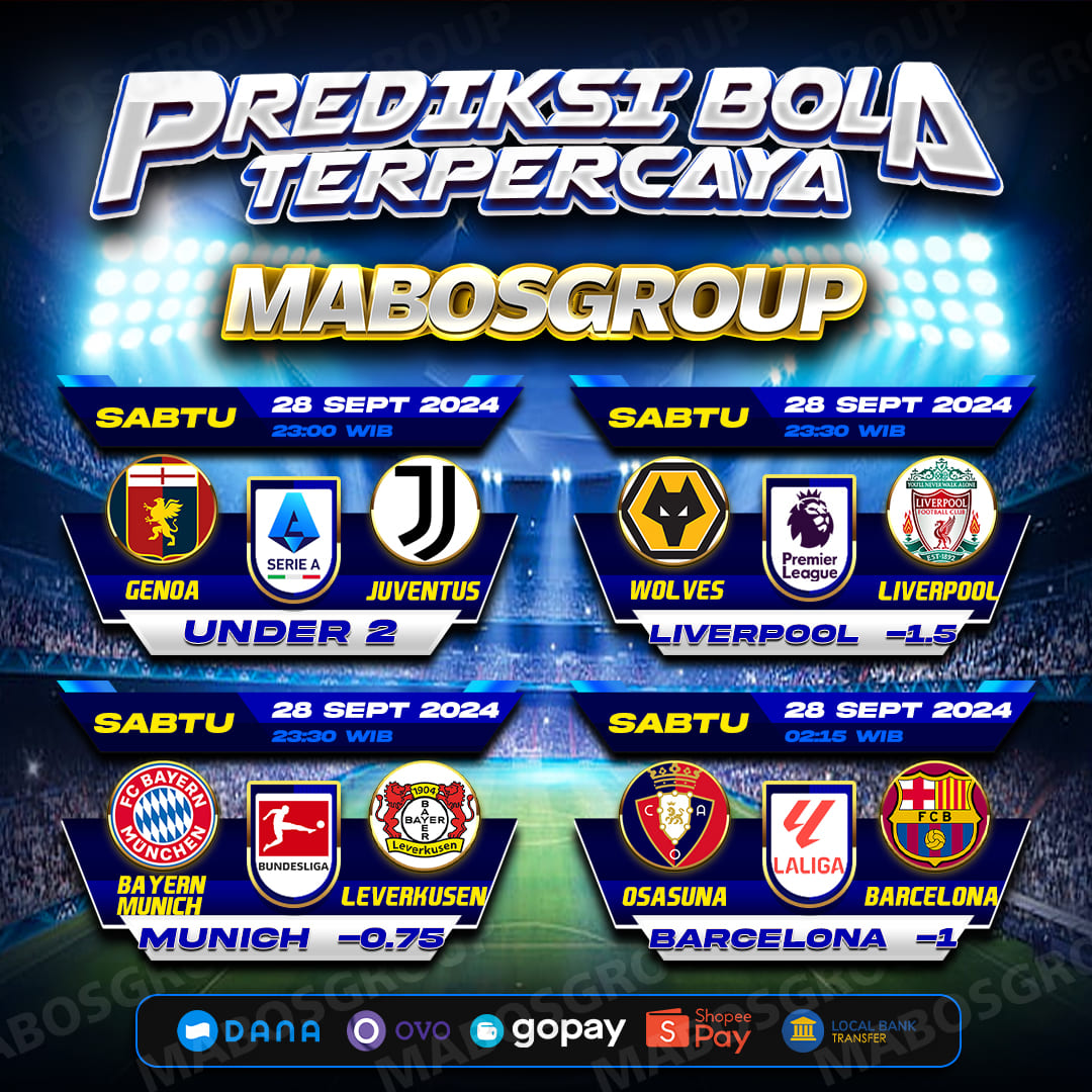 782chh's tweet photo. ⚽Situs Bola &amp; Pusat Taruhan Bola Terpercaya
⚽Mix Parlay , Asian Handicap , &amp; Over / Under 
⚽Menang Pasti dibayar

🥅Link Bola Terbaik :https://t.co/wIdcNa29iL https://t.co/vh3OiwITpq