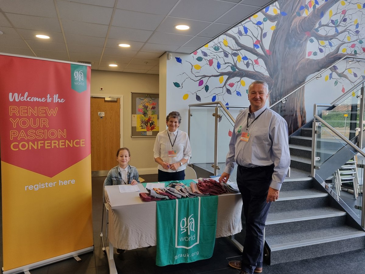 Its a pleasure to welcome back <a href="/GFAWorld/">GFA World</a> UK and a privilege to host  the Renew Your Passion Conference today 🙂