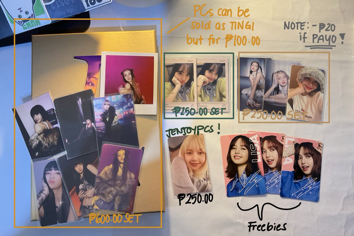 jenjoypcs's tweet photo. wts lfb ph  / #jenjoysbentas 

⤷ 3 day res / flexi dop with 30% dp  
⤷ FREE SF:  meet-up near mapua or sm manila (if may pasok lang)

💴: gcash 
🚚: ggx / jnt 

# blackpink lisa lalisa oreo bornpink photobook 0327 2nd edition https://t.co/j0ixNCsR6V