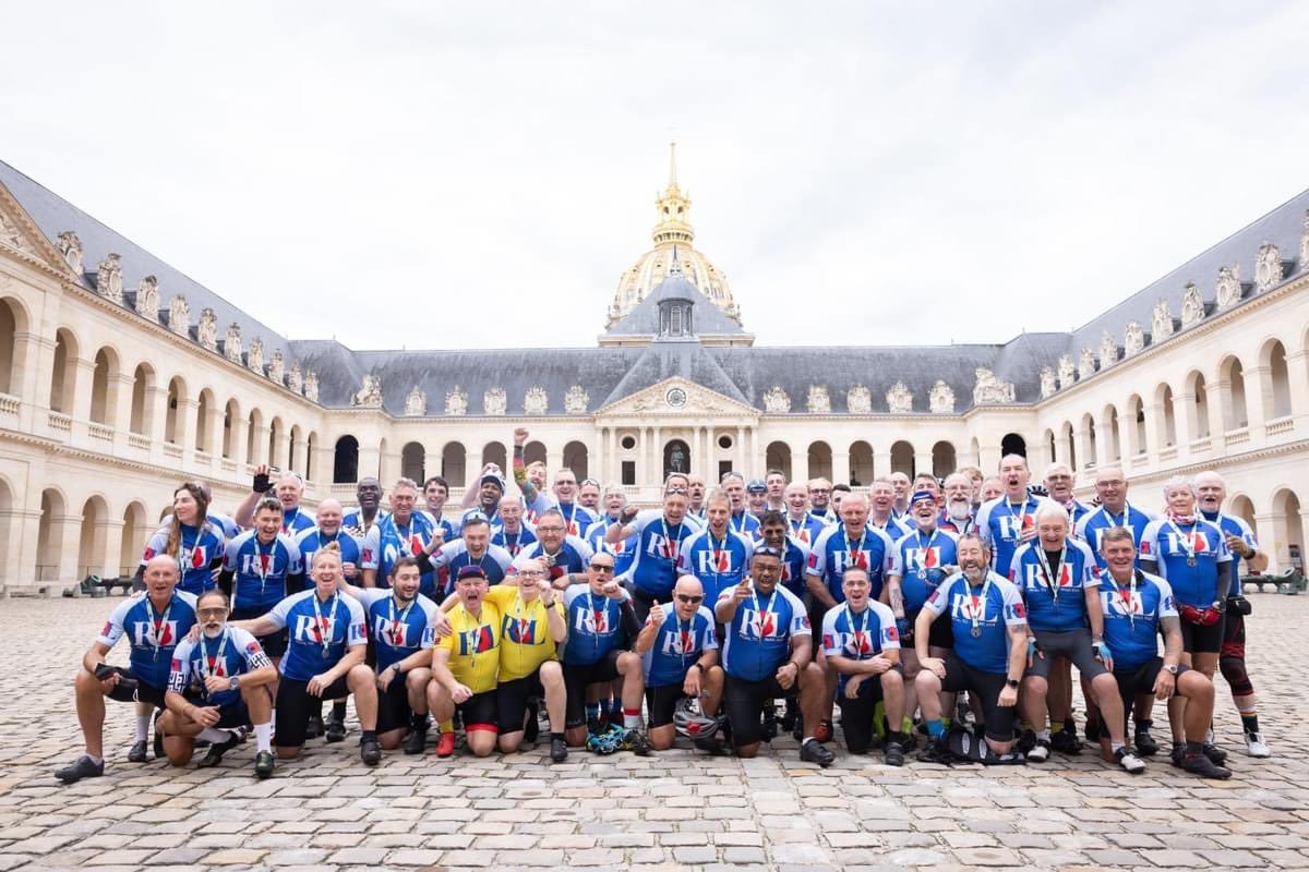 The Northern Gunners (@101regtra) on Twitter photo A massive well done to Captain Ted Morgan who recently completed the Pedal to Paris cycle ride.
Well done to Team 49-8 who raised over £14000 in support of the <a href="/PoppyLegion/">Royal British Legion</a> .
Read more about his journey and fundraising below ⬇️
royalbritishlegion.enthuse.com/pf/ian-ted-mor… A massive well done to Captain Ted Morgan who recently completed the Pedal to Paris cycle ride.
Well done to Team 49-8 who raised over £14000 in support of the <a href="/PoppyLegion/">Royal British Legion</a> .
Read more about his journey and fundraising below ⬇️
royalbritishlegion.enthuse.com/pf/ian-ted-mor…