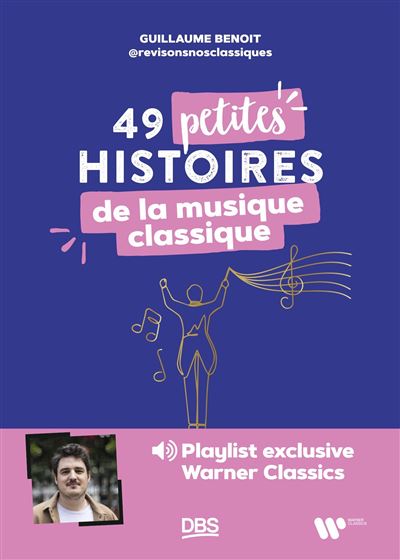 Mon livre 📖 49 petites histoires de la musique classique sort le 16 octobre !
Disponible en précommande dès maintenant ici 👉 tidd.ly/4egindQ

Un livre accessible à tous pour mettre un pied dans ce monde si spécial, lié à bien d'autres événements de la grande Histoire ❤️
