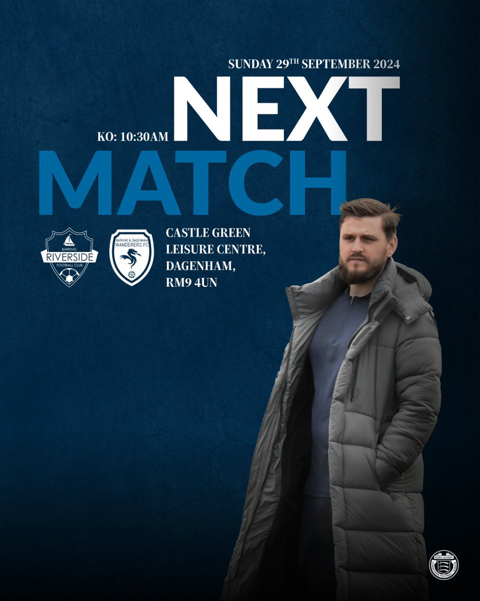 Barking Riverside FC (@bk_riversidefc) on Twitter photo ‼️🚨NEXT MATCH🚨‼️
Tomorrow we have our first game in the first round of the Corinthian Cup against <a href="/BDW_FC/">B&D Wanderers FC</a>
#COYR ‼️🚨NEXT MATCH🚨‼️
Tomorrow we have our first game in the first round of the Corinthian Cup against <a href="/BDW_FC/">B&D Wanderers FC</a>
#COYR
