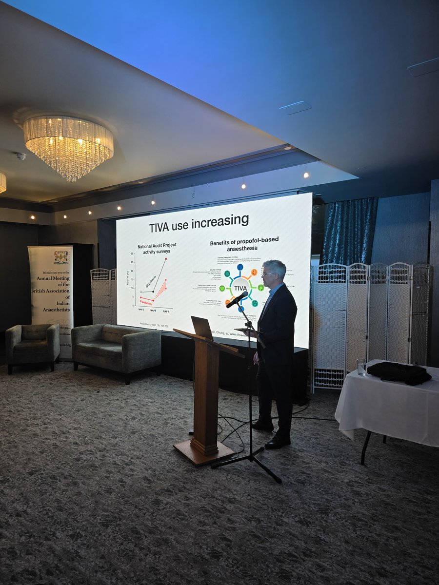 Dr. Peter Brooks explained the Elevated TCI model and its application in paediatric anaesthesia. Exciting progress for safer paediatric care. #BAOIA2024 #PaediatricsAnaesthesia