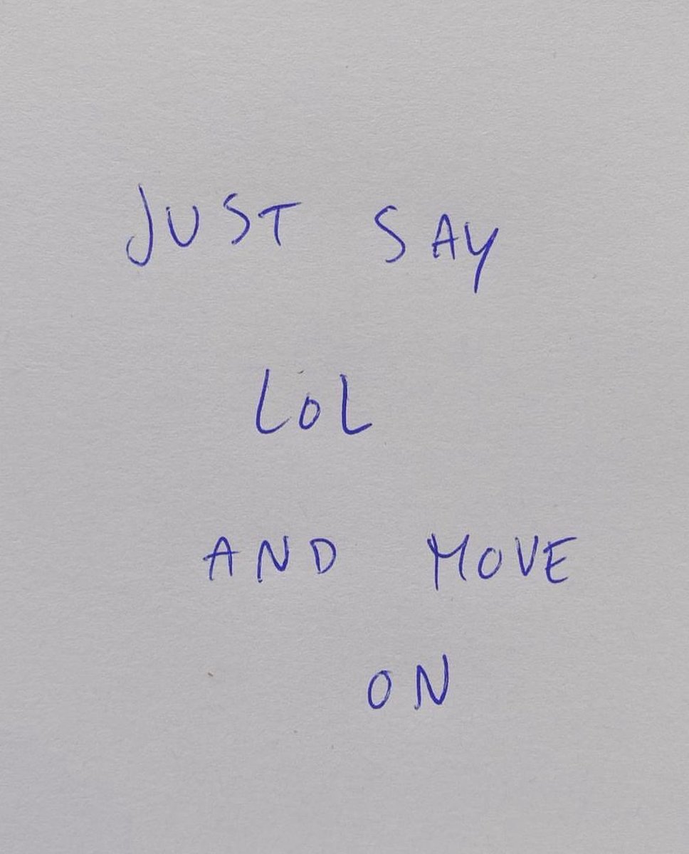 My new mantra x