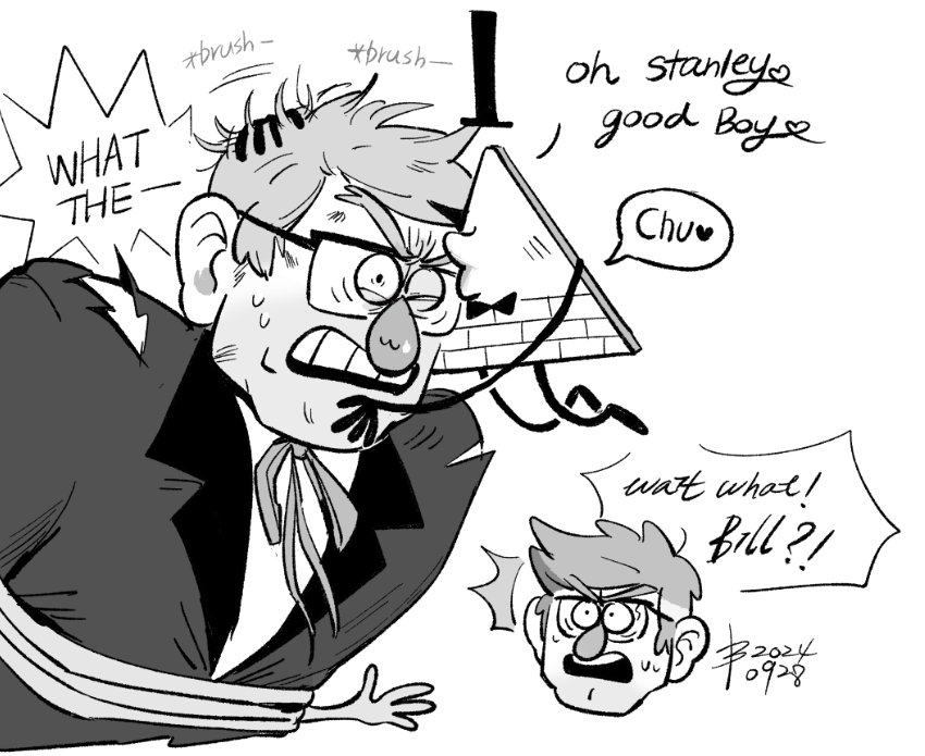 #GravityFalls #billstan
⚠️：這太好玩了