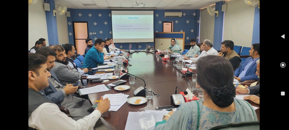 The 35th meeting of the Technical Advisory Committee (TAC), chaired by the Director General of Pak-EPA, convened on 27th September 2024. It was attended by chairpersons and members of Institutional Biosafety Committees (IBCs) along with other distinguished participants.