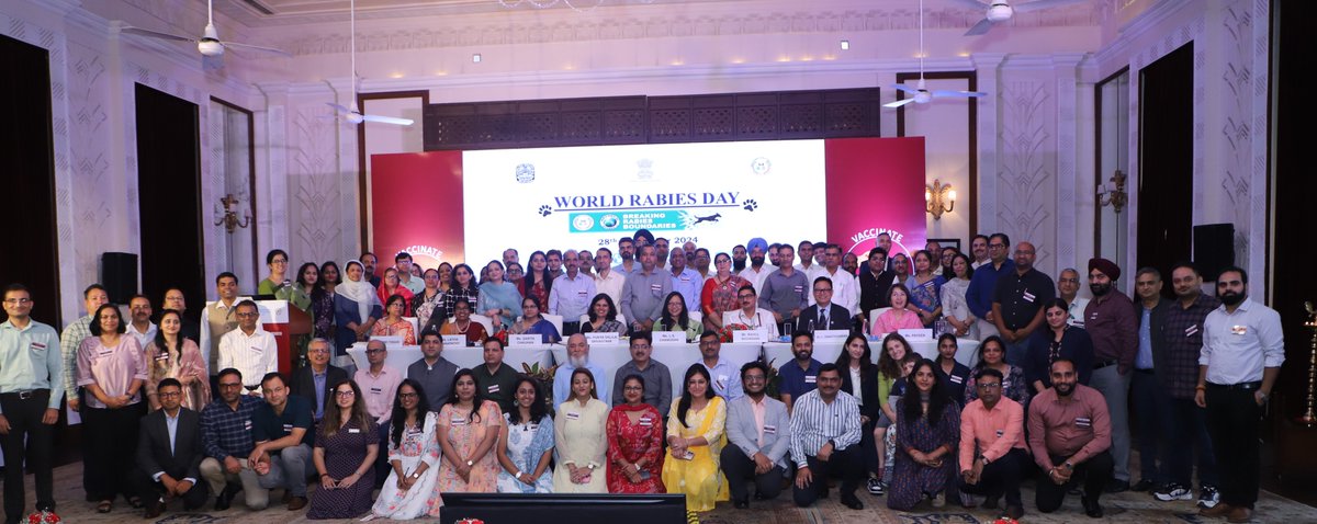 nrcpmohfw's tweet photo. Ms. P S Srivastava OSD (Health) launched State Action Plans of TN, Meghalaya &amp; Mizoram along with guidelines of Rabies Free Cities during two days Regional  Workshop in Delhi @NCDCMoHFW @MoHFW_INDIA @worldrabiesday @PATHtweets @WHO @UNDP_India https://t.co/h1DgaCcNNR