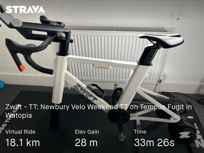 New setup in an attempt to get my lazy arse moving!! So unfit 😅