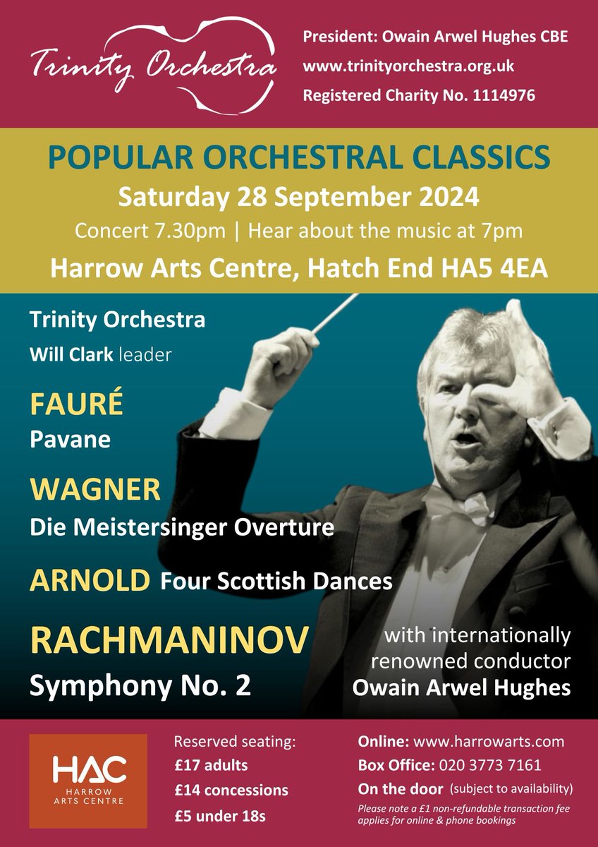 Trinity Orch Harrow tweet media