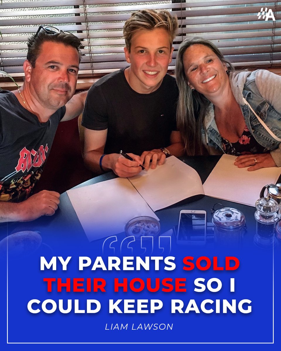 autosport's tweet photo. Liam can finally say he is a full-time F1 driver ❤️ https://t.co/SCS4rkmGNX