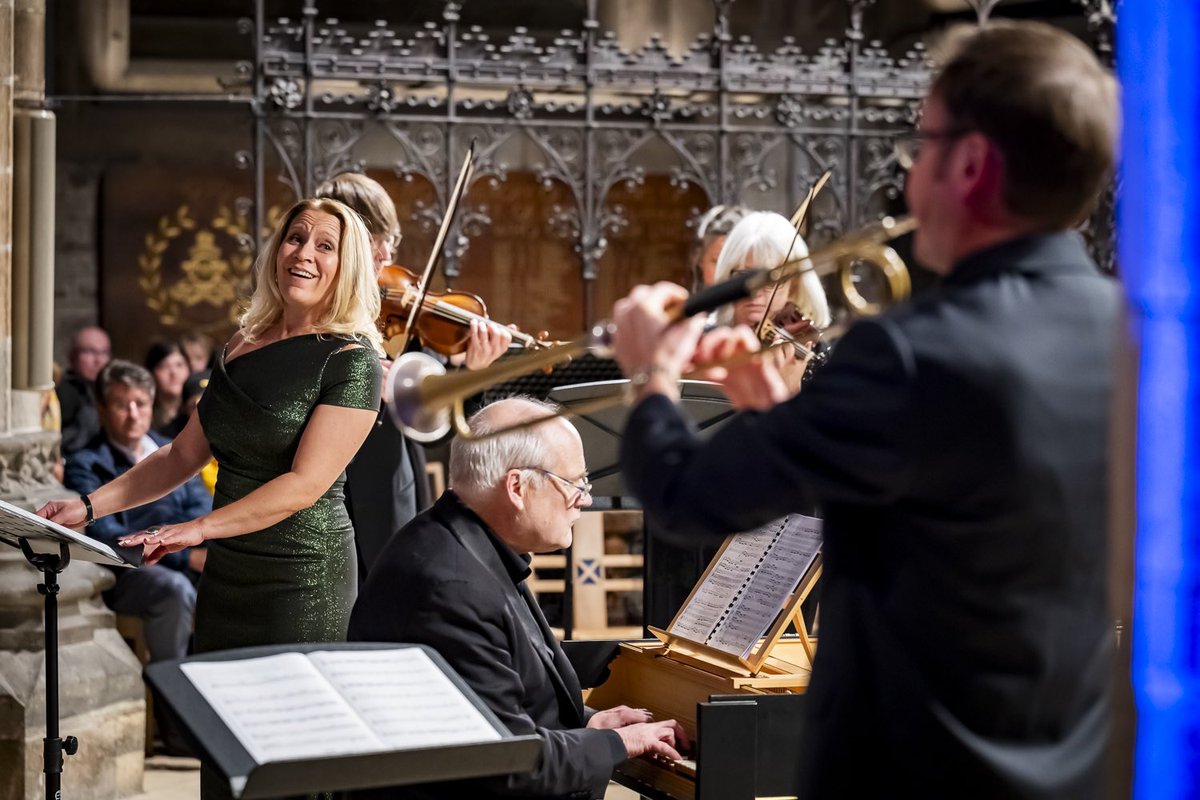 What a fabulous evening in <a href="/StGilesHighKirk/">St Giles' Cathedral</a>, now on our way to St Aloysius Church, Glasgow. 
🎟️ online until 2pm - rcs.ac.uk/whats-on-search or on the door from 7pm. 
⏰7.30pm (John Butt in conversation 6.30pm)
📷 <a href="/andycatlincom/">Andy Catlin</a>