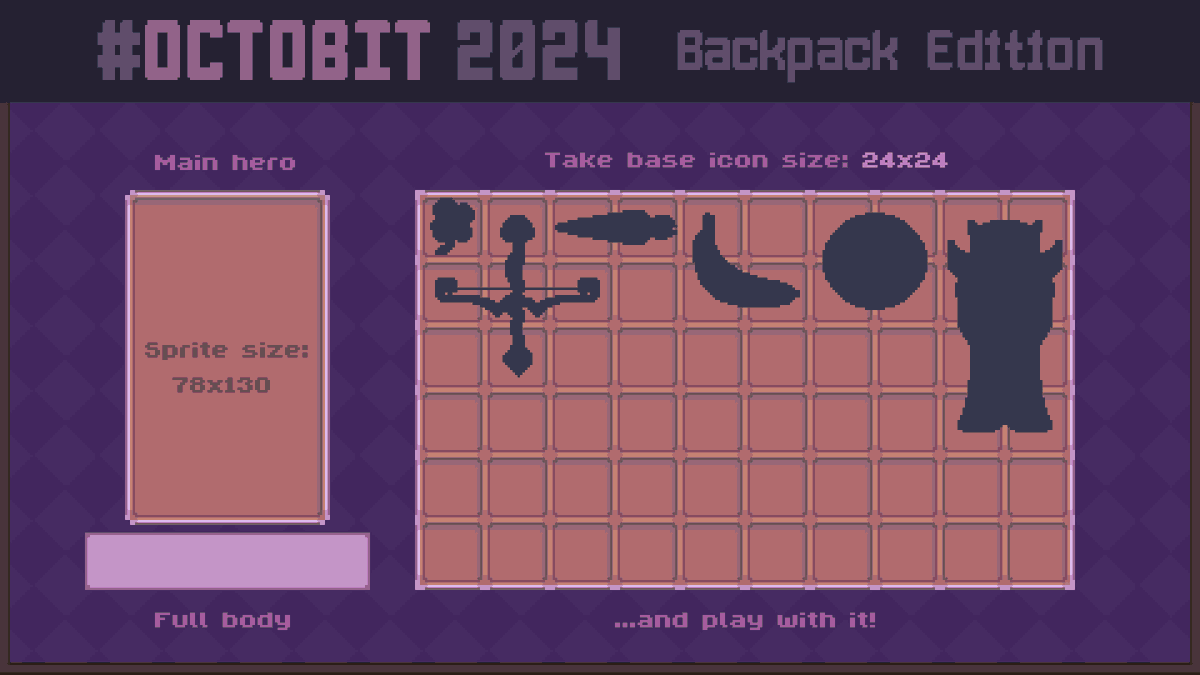 #Octobit Daily Challenge is about to start! Grab the themes list and template in the comments and get ready.
#pixelart