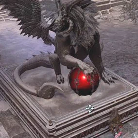 A detail I love about V Rising is that Dracula owns statues referencing the Chinese dragon and pearl statues, with the pearl (blood) signifying enlightenment. You even get to fight his pet dragon Talzur, but I'm not sure if the name is a reference to anything :O 