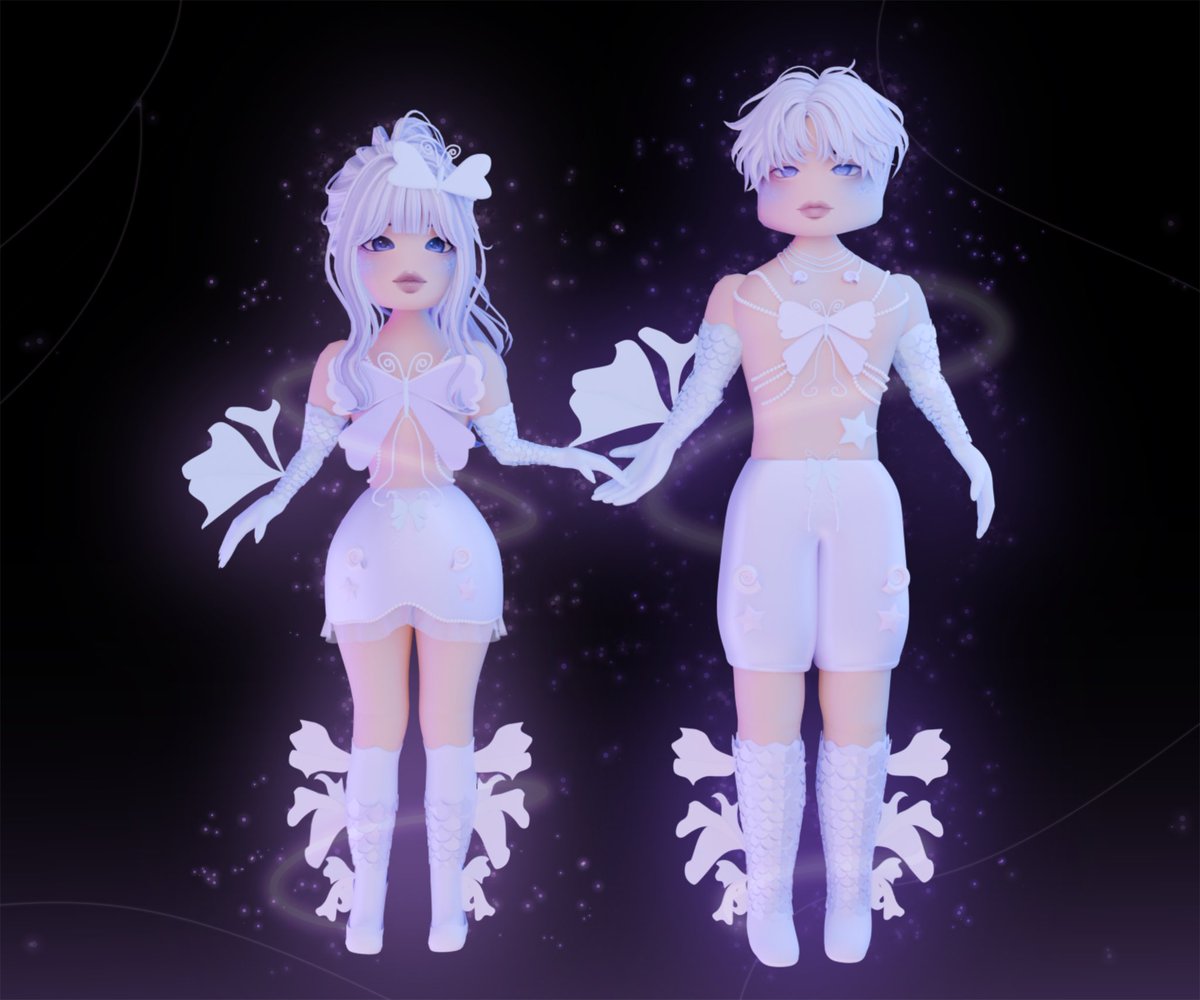 ad00restar's tweet photo. Oceanic Butterfly Set 🦋🫧

Concept 4 rh and coming to @SeashellStudios 🪸

~ Designed by @AwaruOfc
~ Modelled by me and @Cece107287

Ugc hair by @DIDIgamedev on rblx
Hair texture by @Hiury_y and faces by moon 🌊

#rh #rhtc #rhconcept #concept #nauticallagoon #nl #setconcept https://t.co/2aPcB05s3n
