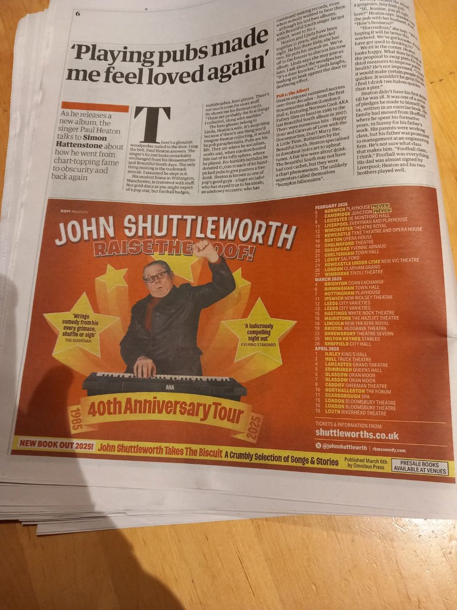 John Shuttleworth tweet media