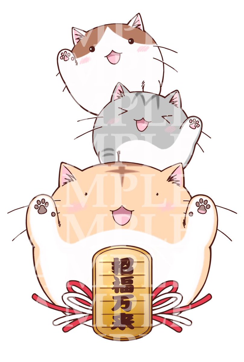 「明日(9月29)日は招き猫の日。先日作りたいと言ってたアクスタの第一弾を、明日か」|樹るう　チート猫（略）連載中のイラスト