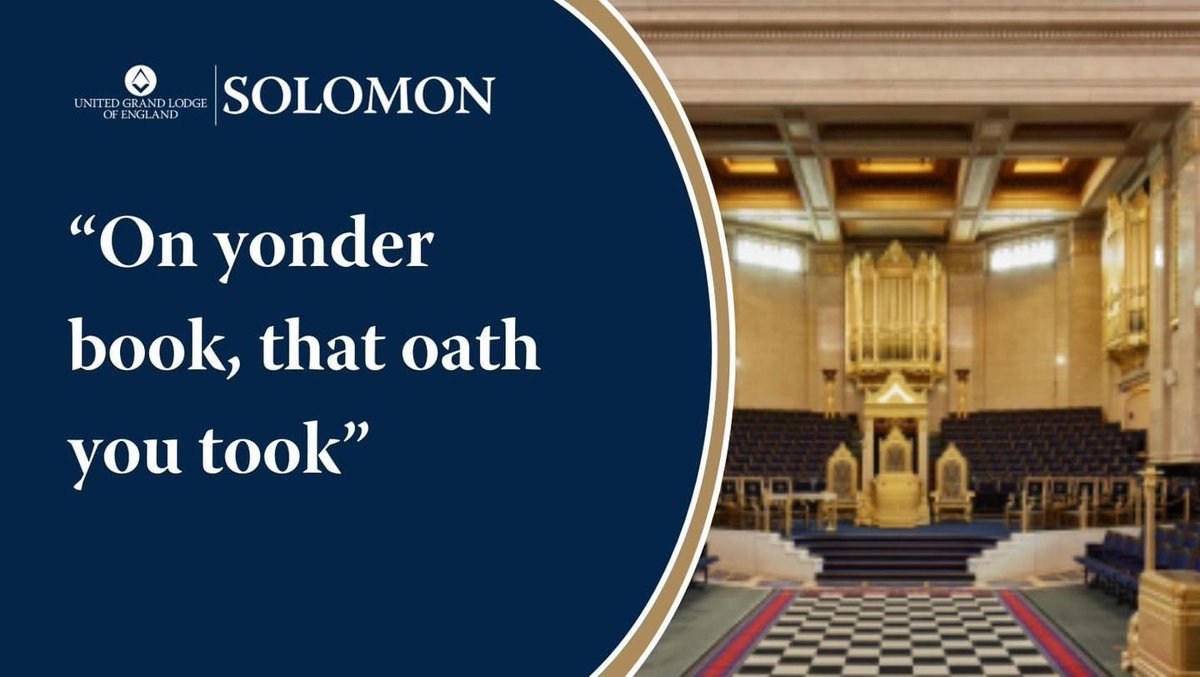 The poem which underlies the Walking Charge was first published in the USA in the late 19th century and covers all three Degrees.

Read it here: solomon.ugle.org.uk/pluginfile.php…

United Grand Lodge of England