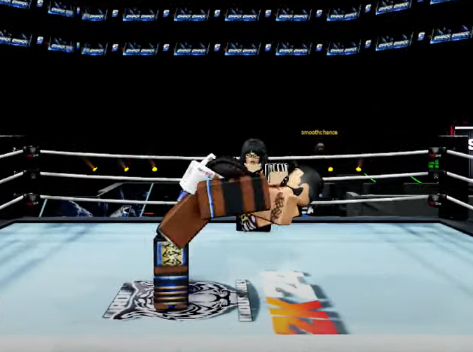 WORObaFemi's tweet photo. This is what I do to, Bad Dogs. 

#SmackDown https://t.co/qOIDFIjSs1