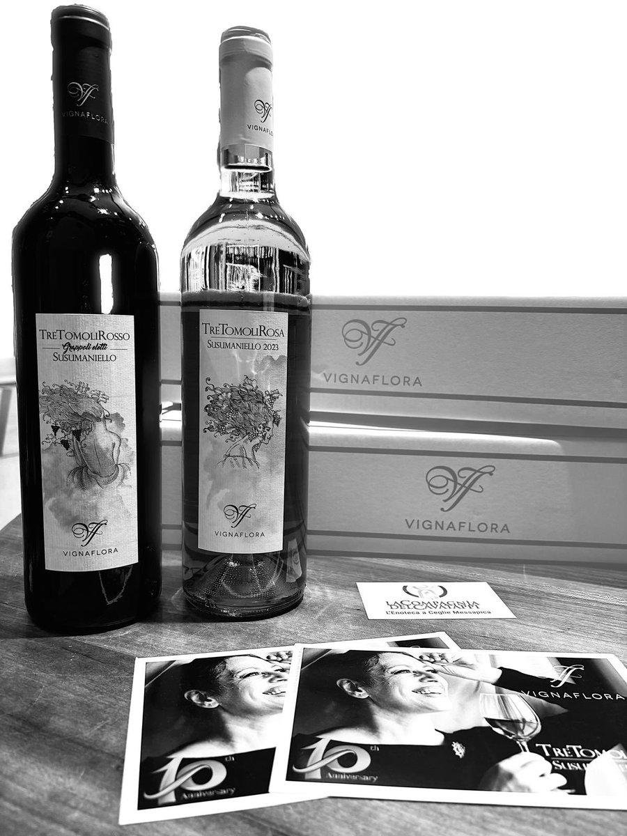 lcdcavatappi's tweet photo. Susamamiello Tre Tomoli Rosso e Tre Tomoli Rosa di Vigna Flora. 

#susumaniello #vignaflora #vino #vinorosato #vinorosso https://t.co/9njdmOkFjG