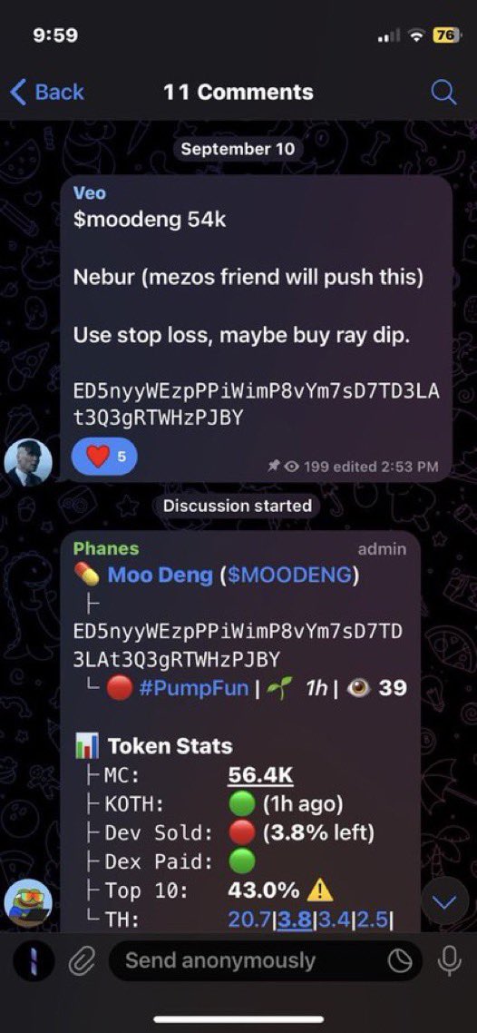Made around 10,000 Solana  (1 Million Dollar ) with #Moodeng today

Giving $500 to 4 random lucky guy who interacts. Must follow so I can DM you. Giveaway ends in 24 hours.

#Moodeng goes higher btw.