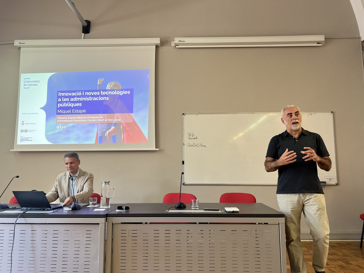 Postgrau Govern Obert i Transformació Digital-UdG tweet media