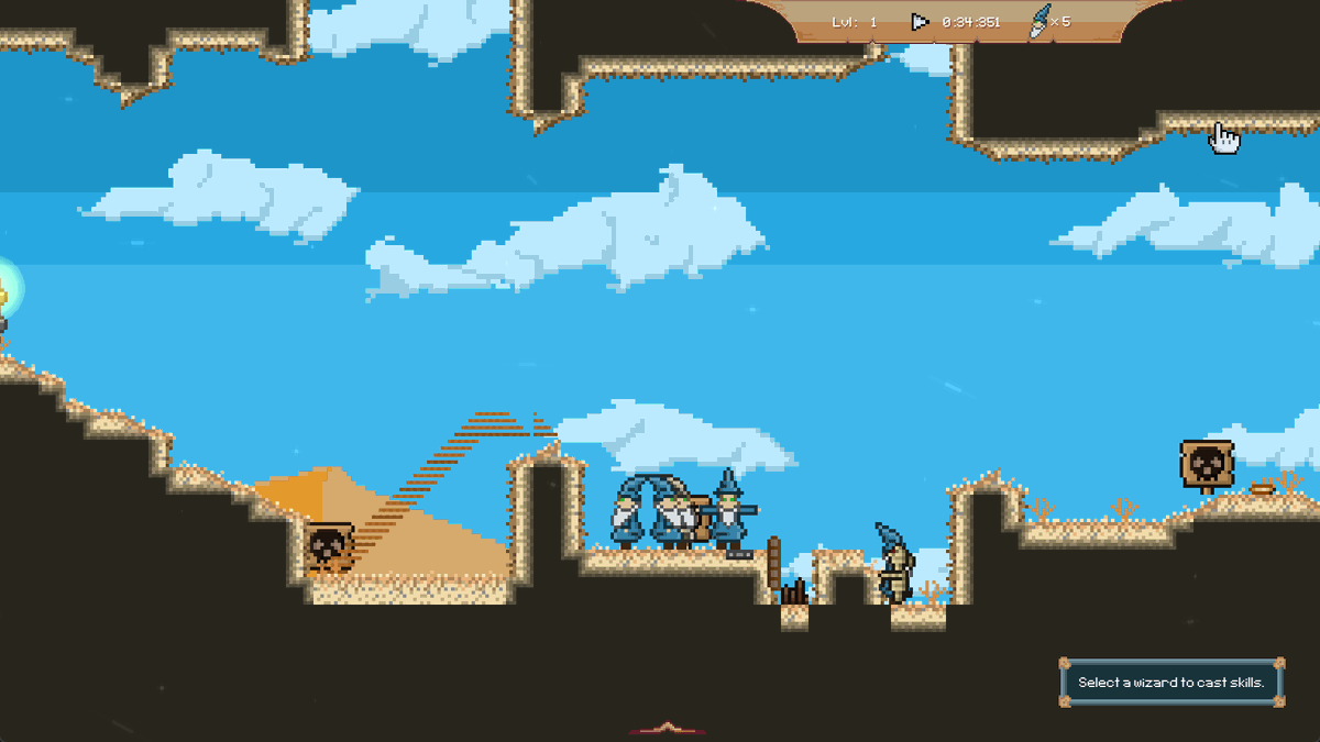 magictwgame's tweet photo. This weeks addition is a trap door with spikes under it.

Demo out on Steam!

Wishlist the Lemmings inspired roguelite Magic the Wandering on Steam.
https://t.co/KFIMeTrBR8

#indiegame #roguelike #screenshotsaturday https://t.co/ZW2LVCDPNS