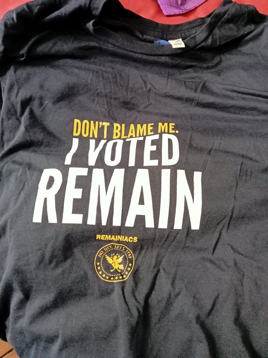 LadyShoreham's tweet photo. The annual 'oh god does it still fit?' panic commences. #NationalRejoinMarch @OhGodWhatNowPod https://t.co/MPiwedhxRo