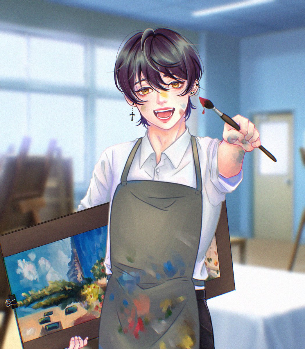 WaWah_BCU's tweet photo. 📍 #BCUCommu 

Thitiphat Supho | Lookwah (21) 🐱🎨

คณะวิจิตรศิลป์ | สาขาวิชาจิตรกรรม 
ปี 3

DOC. : https://t.co/y1RlFpVKyK

———-
ทัก / โค / โรล / DM = OK 👌 https://t.co/gzuNSLVz6v
