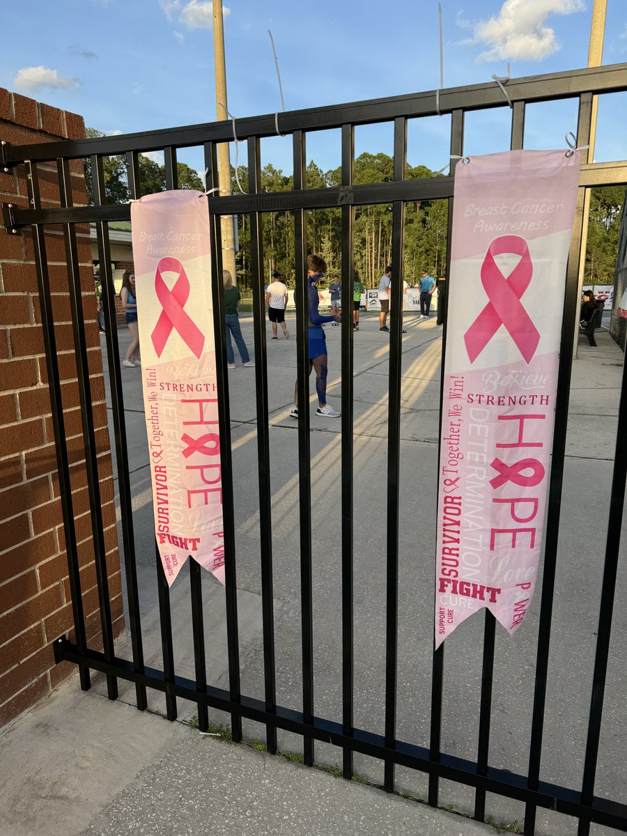 FI Athletics and FBLA are asking for your support w/Breast Cancer Awareness! Use QR code to make any donations! Ribbons $2 Bracelets $5 tag frames $25  Thank you! @fieaglesports @fihgoldeneagles @fihsbusiness @oneclaycte @oneclaycountyschools @fblafl @fbla_national