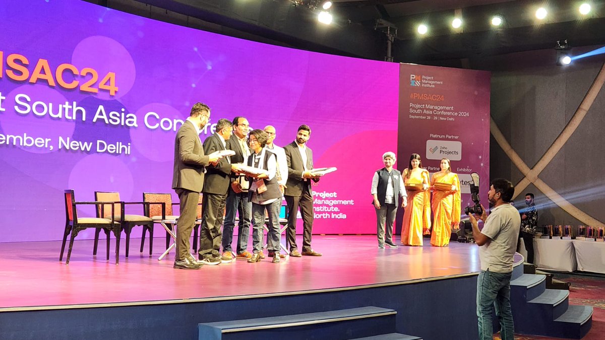 🌟 Inspiring Breakout Sessions Day-1 at PMSAC24 🌟

The “Peacock Ballroom” hosted some truly transformative sessions today, focusing on the evolving role of PMOs in the age of AI and digital transformation: