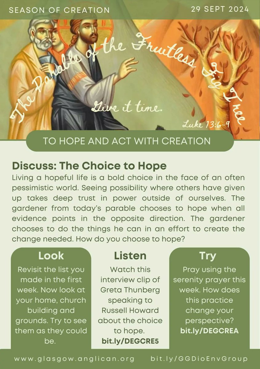 AS_Bearsden's tweet photo. The final sheet for the Season of Creation from the Diocese of Glasgow and Galloway Environmental Group

Season of Creation week 5

#seasonofcreation #dioceseofglasgowandgalloway #scottishepiscopalchurch https://t.co/7Hi5MQ0yNX