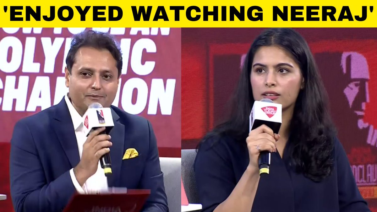 SportsTodayofc's tweet image. Rapid-fire with Manu Bhaker: Crush, favourite movie and much more.. 

Watch: youtu.be/22GRzNlT3iw

#ManuBhaker #NeerajChopra #rapidfire #nikhilnaz