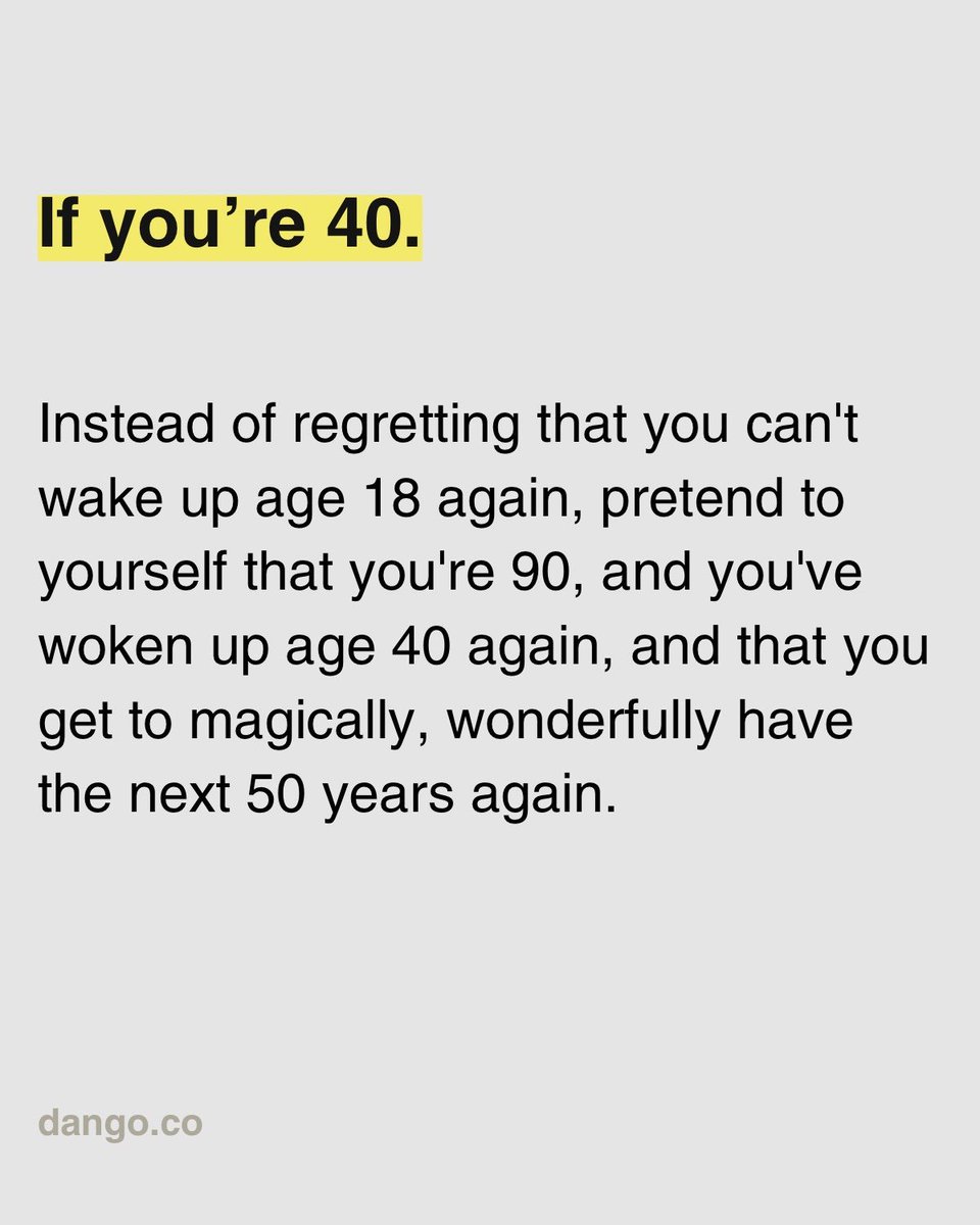 If you're 40 years or older, read this: