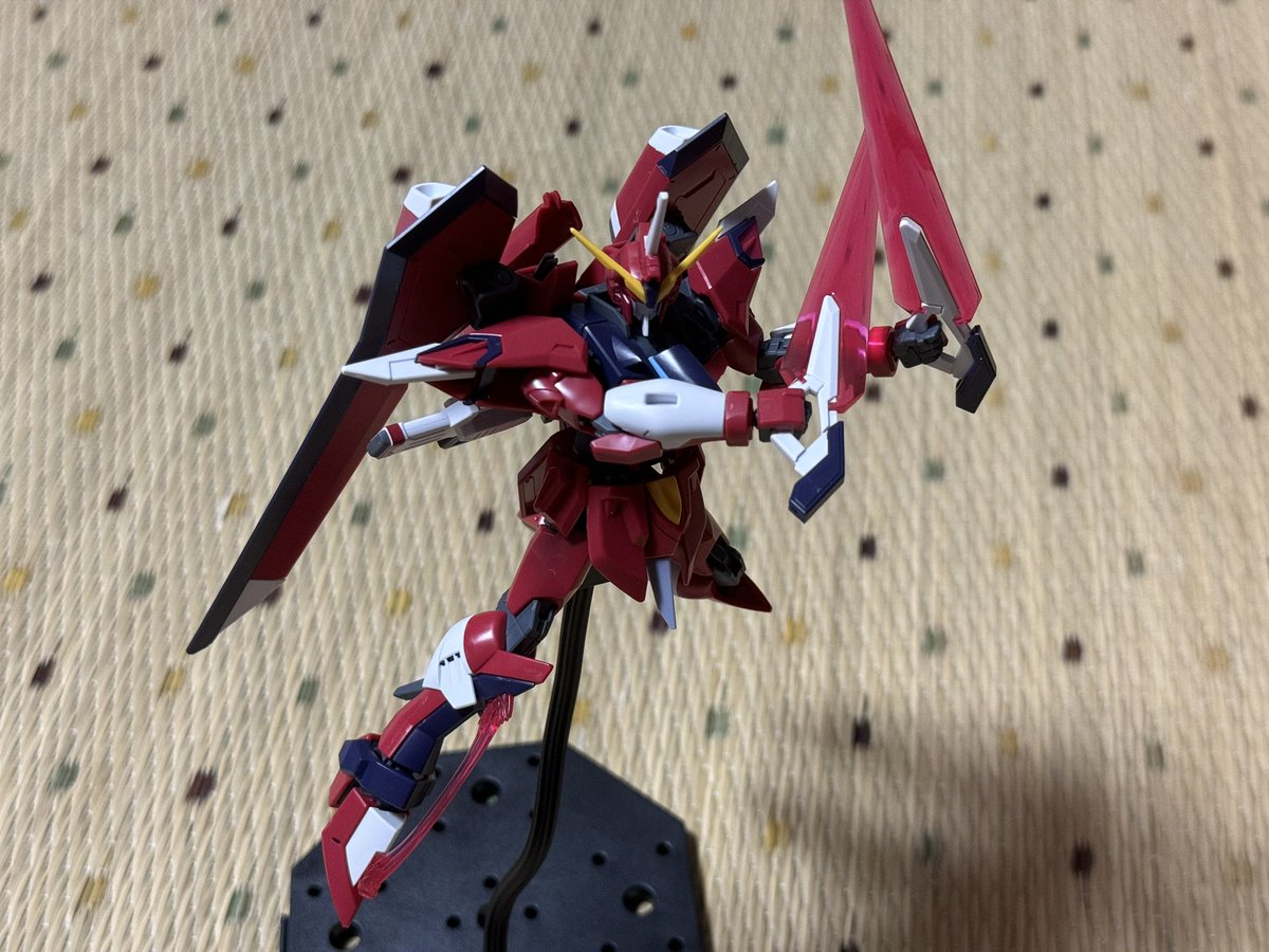 kaz_bb_0129's tweet photo. イモジャようやく作れた笑
ってかガンプラの写真上手く撮れない💦

#ガンプラ
#イモータルジャスティス
#ガンダムseedfreedom https://t.co/vEQE54guN5