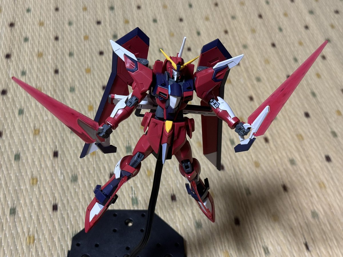 kaz_bb_0129's tweet photo. イモジャようやく作れた笑
ってかガンプラの写真上手く撮れない💦

#ガンプラ
#イモータルジャスティス
#ガンダムseedfreedom https://t.co/vEQE54guN5