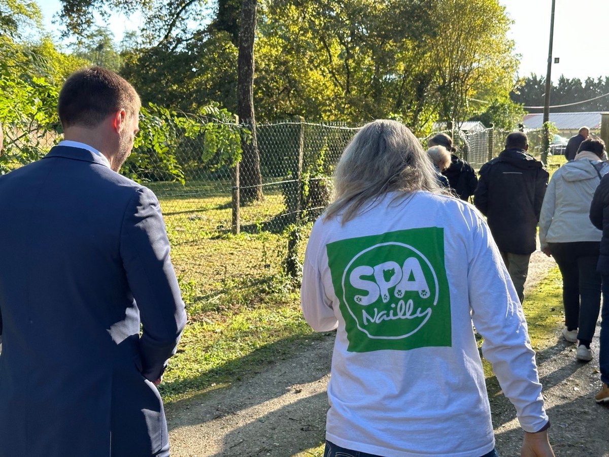 JulienOdoul's tweet photo. ✂️🐱🐶 Je débute ce week-end avec l’inauguration de la @SPA_Officiel de #Nailly, principal refuge animalier de l’#Yonne. Alors que plus de 100.000 animaux sont abandonnés chaque année, j’avais déposé une proposition de loi pour lutter contre ce fléau : https://t.co/9mHKjroJS8 https://t.co/0DMaYSARdG