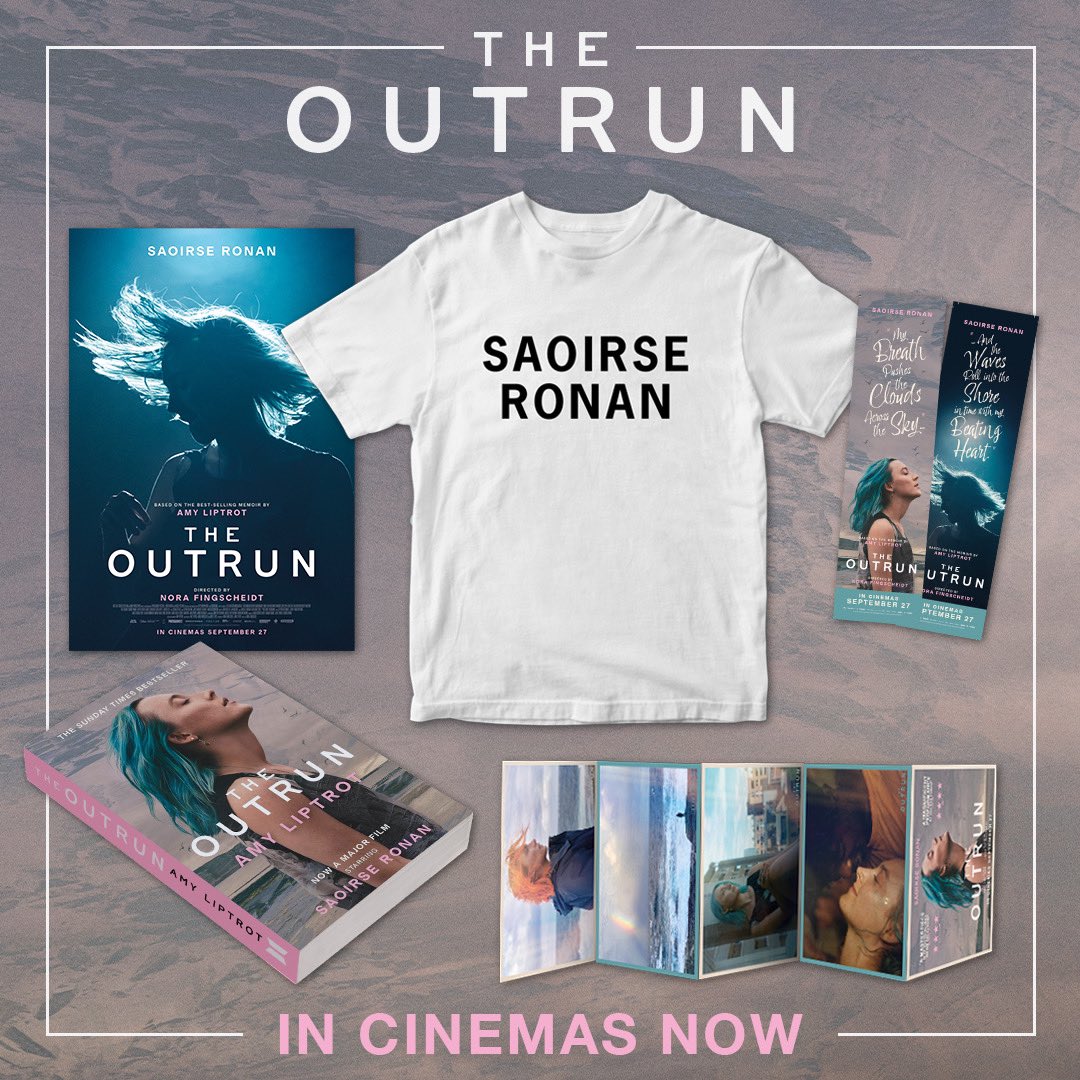 Win big! 🌊✨ To celebrate the release of #TheOutrun, we've teamed up with <a href="/StudiocanalUK/">StudiocanalUK</a> to give away a merch bundle, including a Saoirse Ronan <a href="/girlsontopstees/">Girls on Tops</a>! To win, follow us, RT this, and tell us your favourite Saoirse performance in a GIF 👇