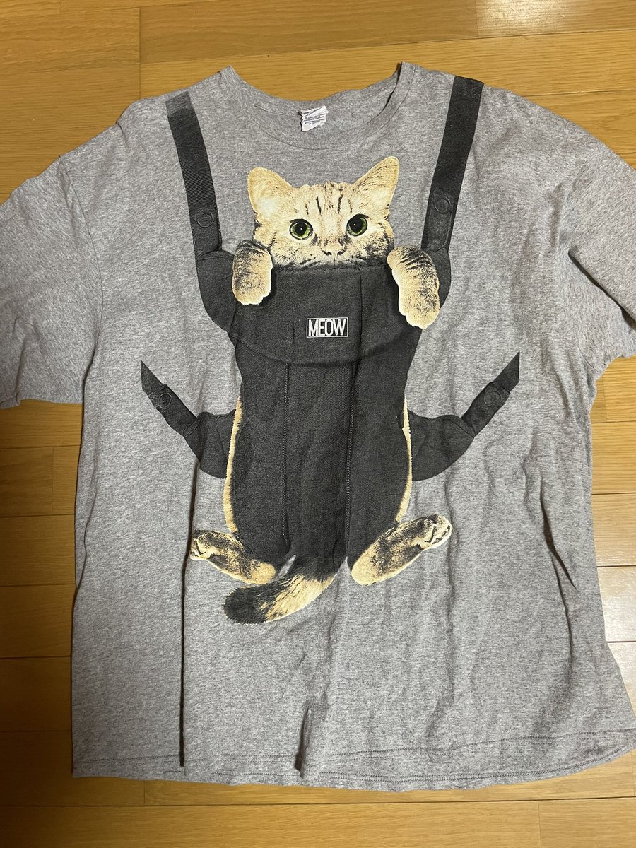 dj_iqqq's tweet photo. ベイビーわるきゅーれ ナイスデイズ、初日朝イチの回で鑑賞。
期待を遥かに上回る傑作で終始感涙。
鑑賞後、次の回を予約。
2時間ほど空き時間が出来たので、暇潰しに近所の某リサイクル店へ入るとこのTシャツが500円で売られており、驚愕しつつ即購入。
忘れられない映画体験になりました。 https://t.co/2wel38Msb1