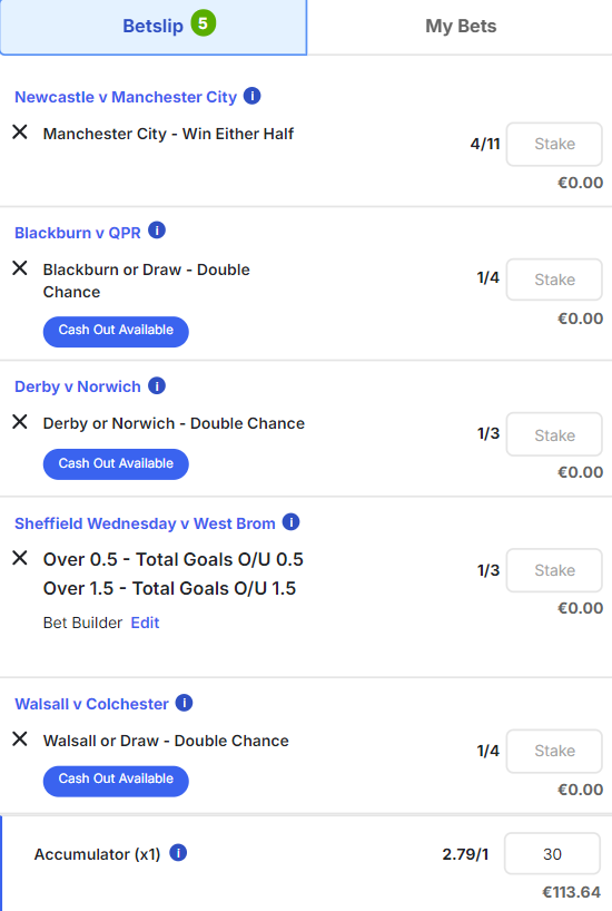HiddenTipster's tweet photo. 🔥First Acca of the Day is LIVE!🔥
5x 12:30 kick-offs and I'm feeling confident on this one 👊💥
If it lands, I'm giving away €30 to one lucky person who likes & retweets this post ✅
Don't miss out, get involved!💸
#FootballBetting #BettingTips #Acca #Giveaway #HiddenTipster https://t.co/xGSwo2Z0p0